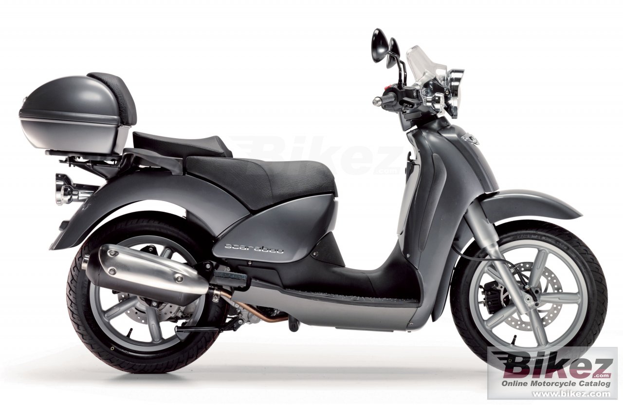 Aprilia Scarabeo 200 poster